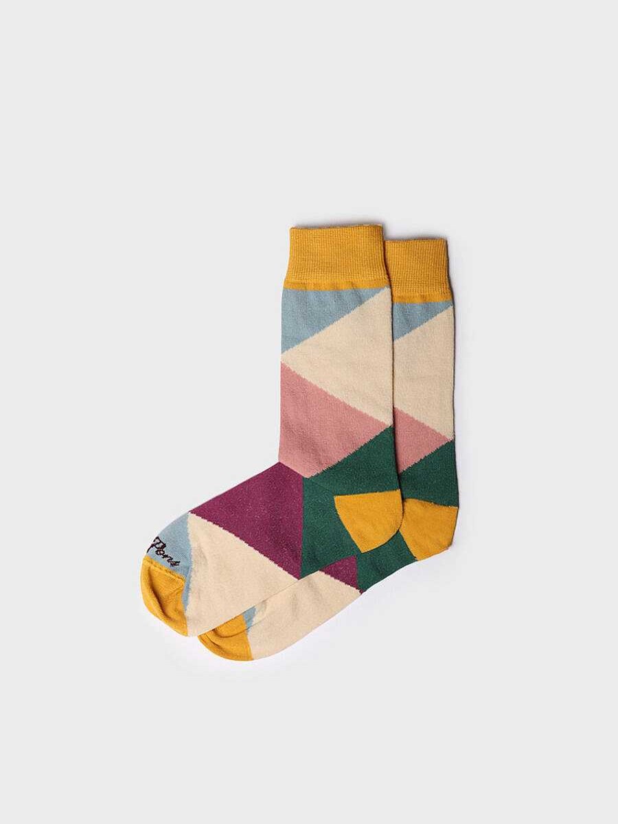 Hombre Toni Pons Calcetines Y Pinkies | Calcetines Unisex Estampados En Algodon En Rosa - Quel-Mc